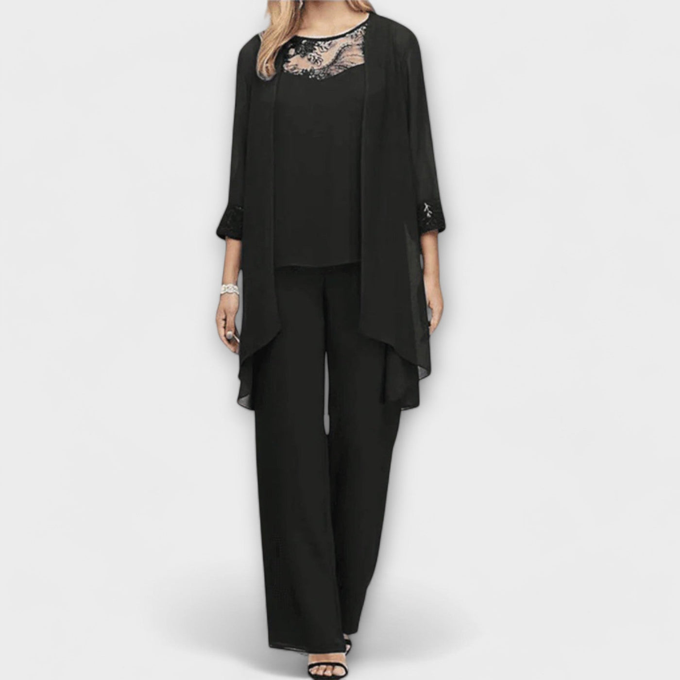 Ensemble de 3 pièces en maille