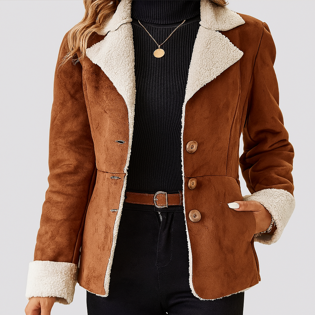 Isabella™ Veste en Fourrure Synthétique pour Femme