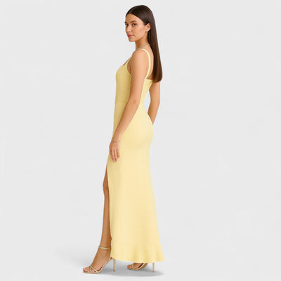 Bella - Robe Corset en Satin avec Volants