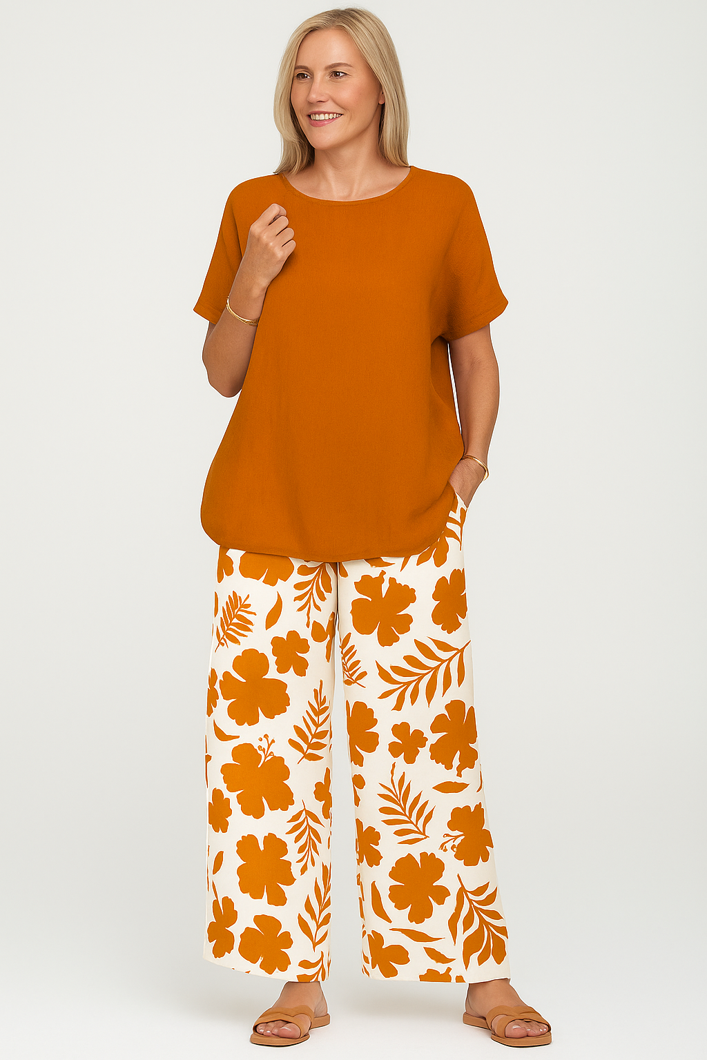 Tessina | Ensemble Estival Chic en Deux Pièces