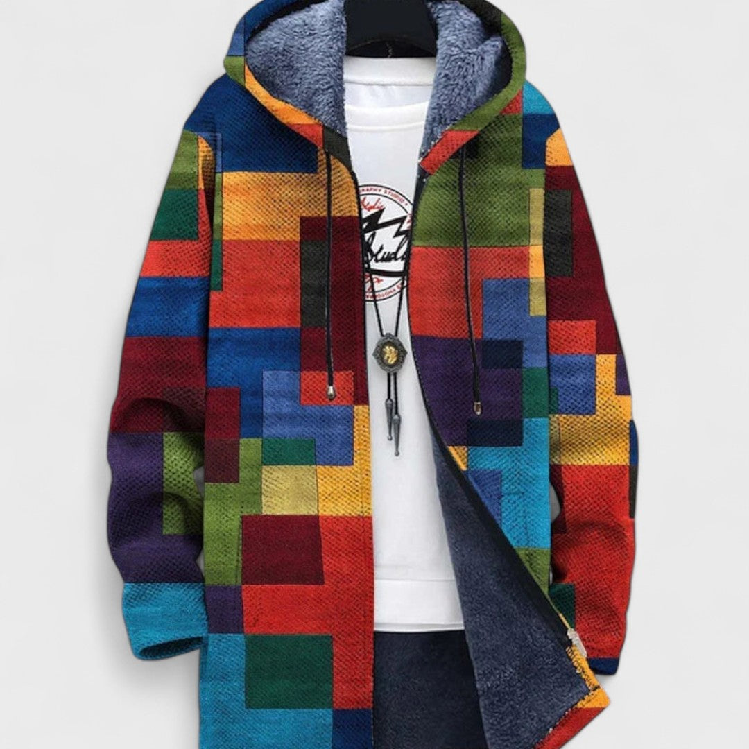 Sam - Cardigan de Luxe Inspiré par l'Art