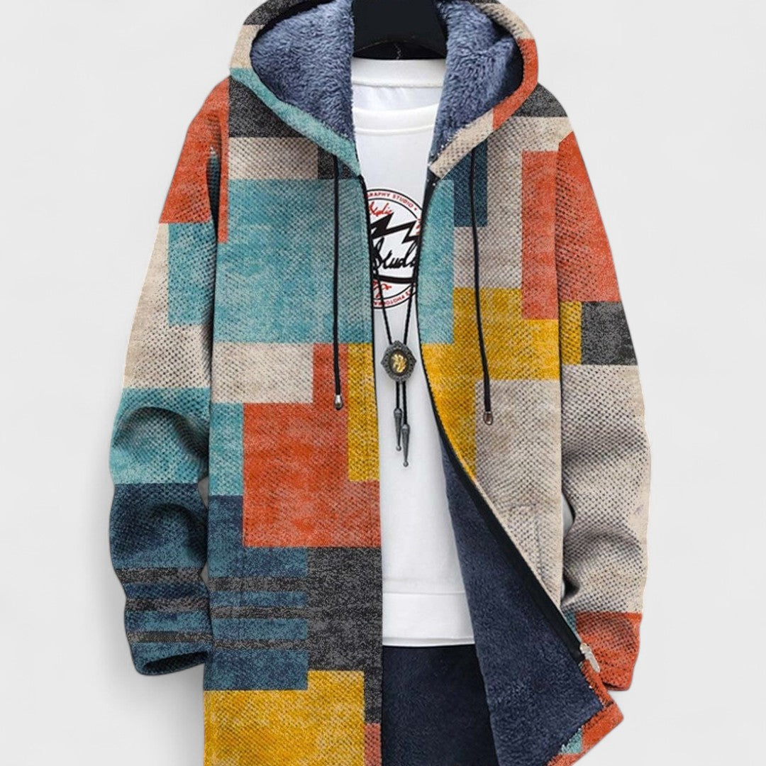 Sam - Cardigan de Luxe Inspiré par l'Art