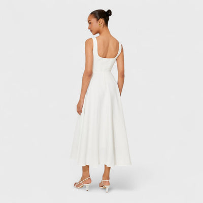 Amelia – Robe midi fluide intemporelle