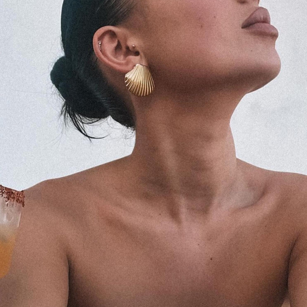 Louisa | Boucles d'Oreilles Coquillage