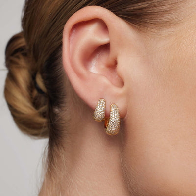 Venazelle | Boucles d'Oreilles en Or 18K