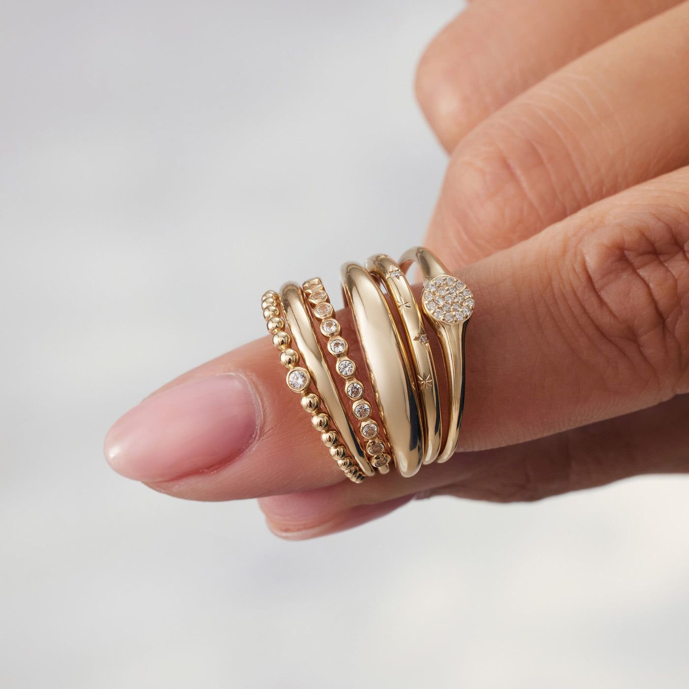 Raquienne | Bague Midi en Or 18k
