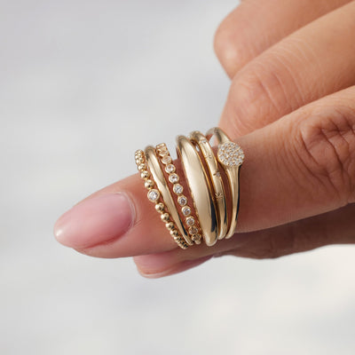 Raquienne | Bague Midi en Or 18k