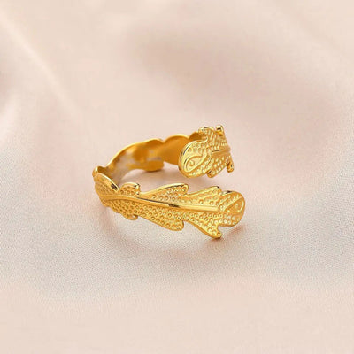Janirelle | Bague en Corail Or 18K