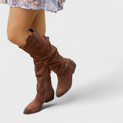 Lina – Bottes en daim confortables