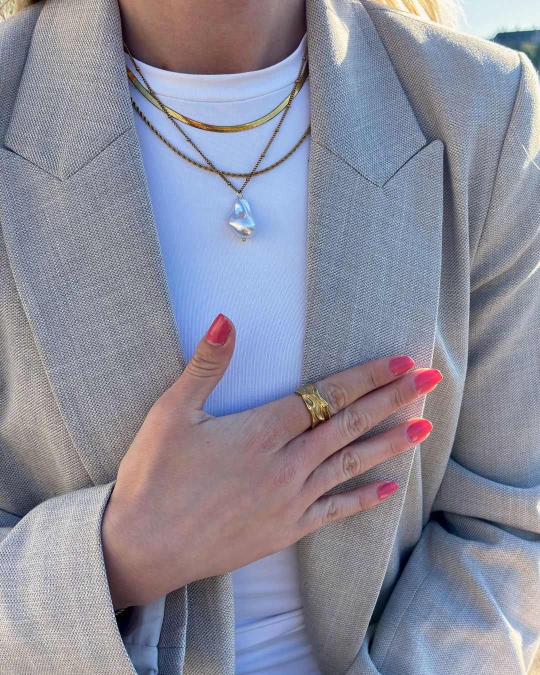 Jaylinette | Bague Grande en Or 18K