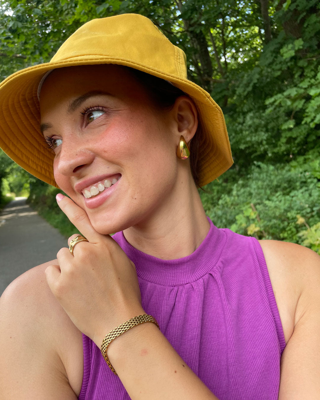 Jaylinette | Bague Grande en Or 18K