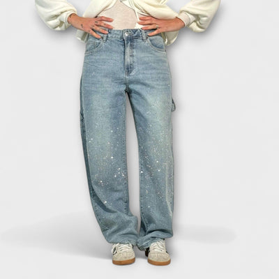 Fable - Jeans en Denim Style Balloon Carpenter
