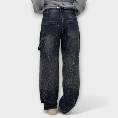 Fable - Jeans en Denim Style Balloon Carpenter