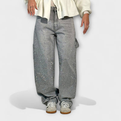 Fable - Jeans en Denim Style Balloon Carpenter