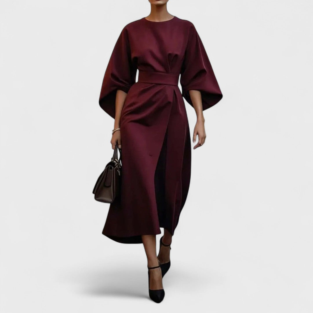 Louise - Robes élégantes avec ceinture