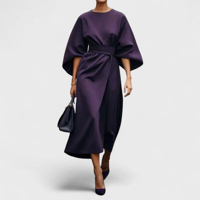 Louise - Robes élégantes avec ceinture