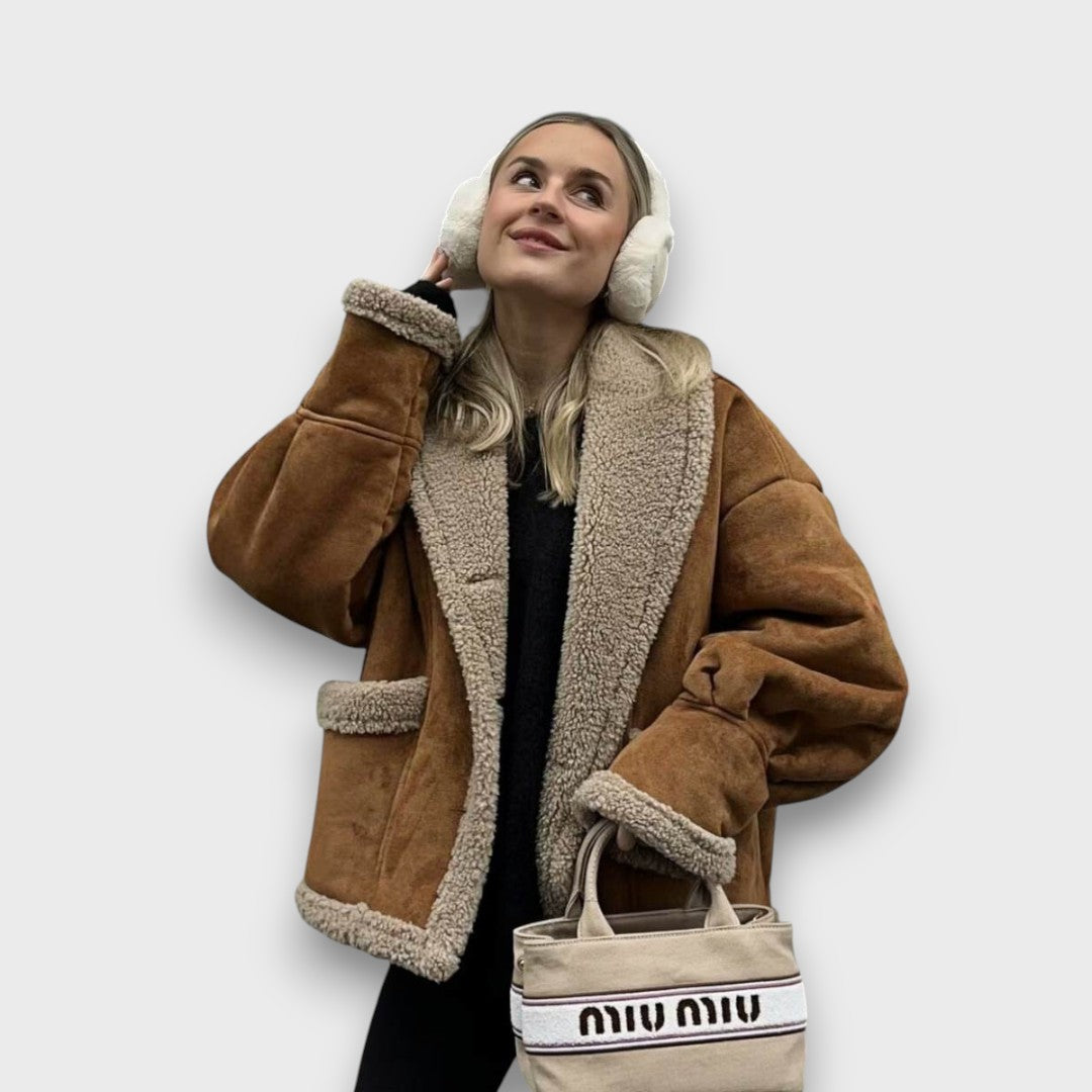 Gina – Veste chaude avec doublure en peluche