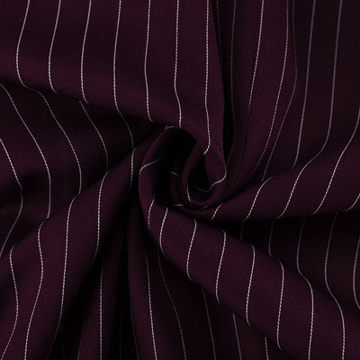 FIORA - Veste de Costume Rouge Vin