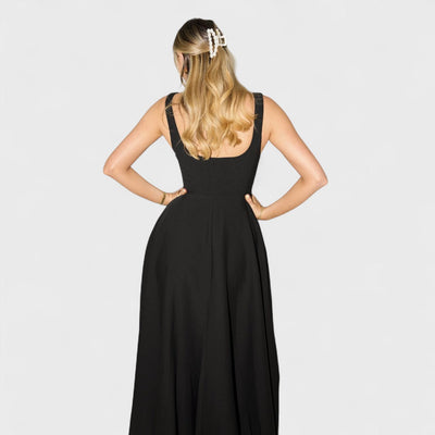 Amelia – Robe midi fluide intemporelle