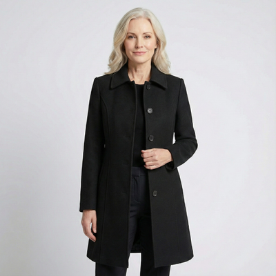 Josephine - Manteau d'hiver à boutonnage simple