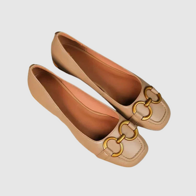 Marie™ | Ballerines de soirée en cuir