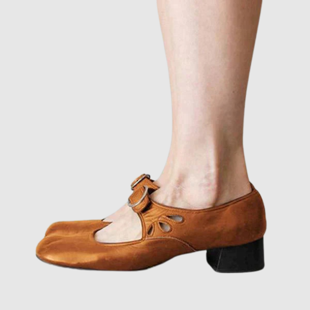 Daisy - Mary Jane en cuir