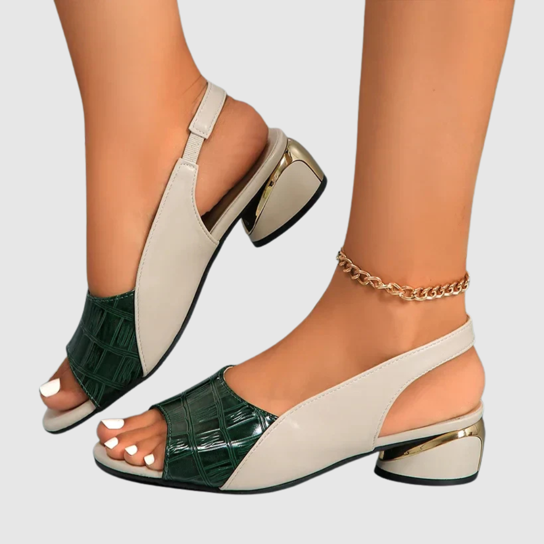 Sissy - Sandales confortables en cuir