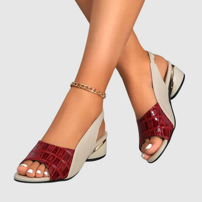 Sissy - Sandales confortables en cuir