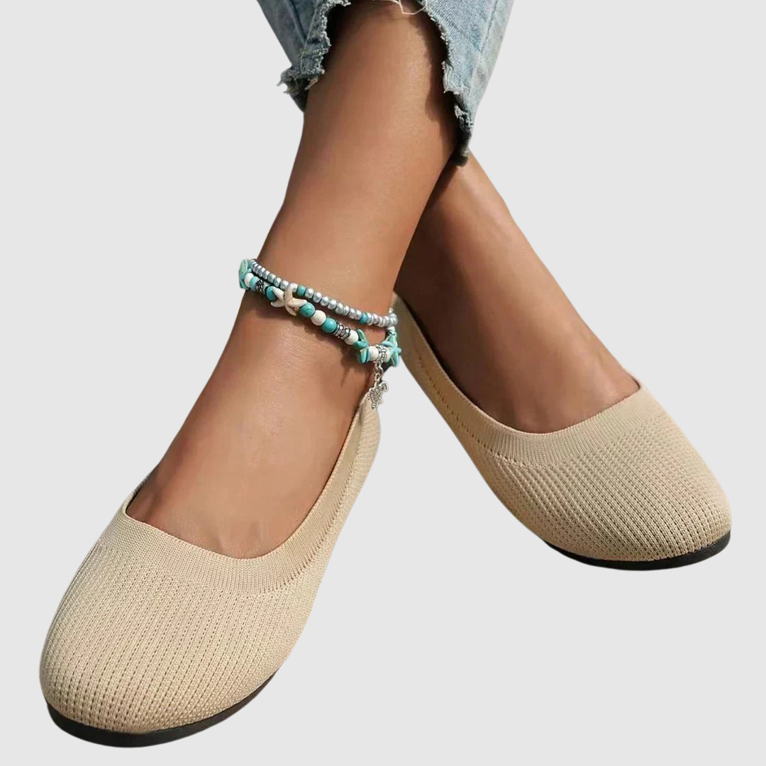 Anna™ | Ballerine en tissu