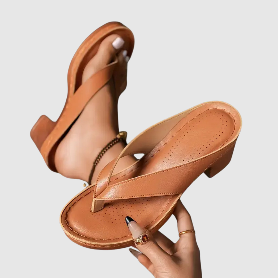 Nina - Sandales confortables à talons