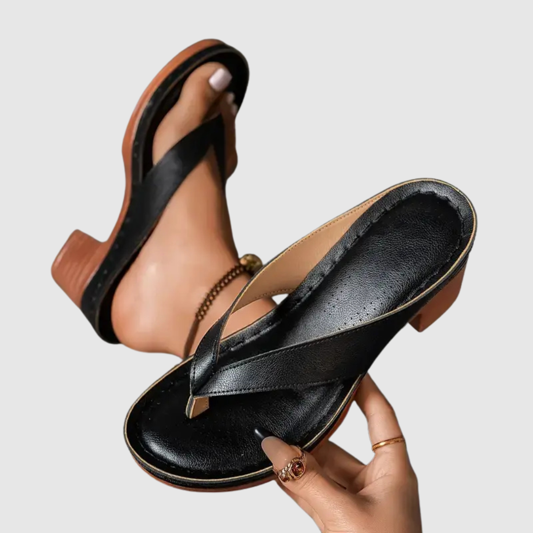 Nina - Sandales confortables à talons