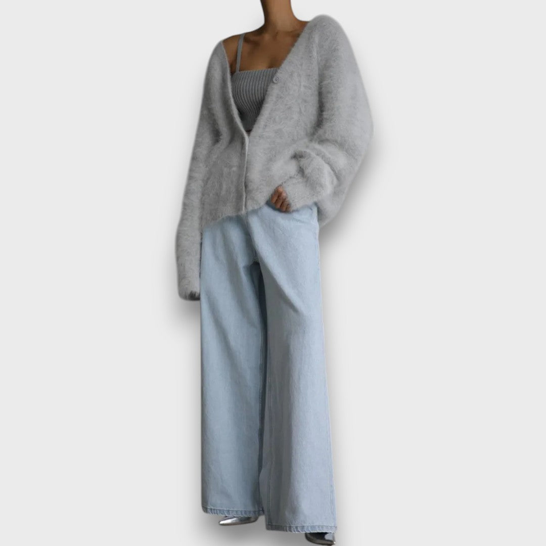 Laria – Cardigan Doux avec Coupe Classique