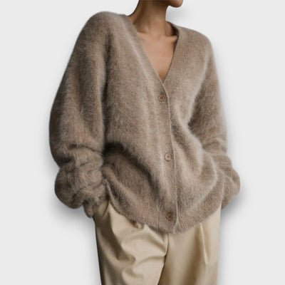 Laria – Cardigan Doux avec Coupe Classique