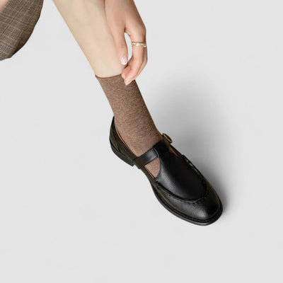 Avery - Chaussures orthopédiques à bout carré Mary Jane