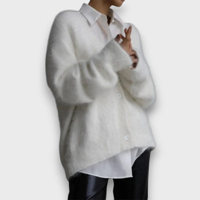Laria – Cardigan Doux avec Coupe Classique