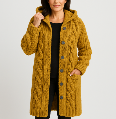 Karina - Manteau Élégant et Confortable avec Couverture du Ventre