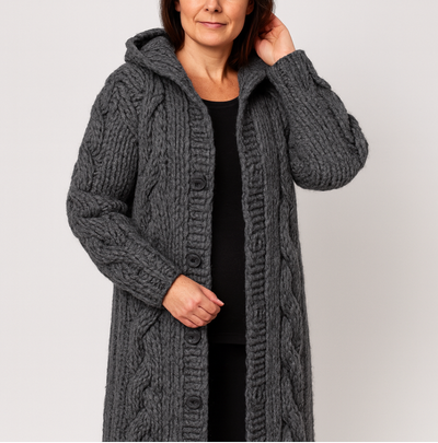 Karina - Manteau Élégant et Confortable avec Couverture du Ventre