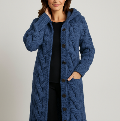 Karina - Manteau Élégant et Confortable avec Couverture du Ventre