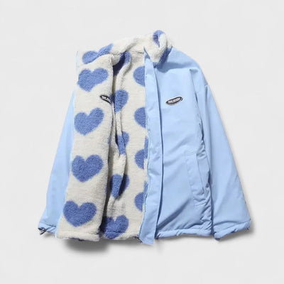 Katharina - Veste réversible en forme de cœur