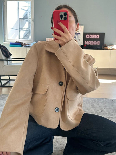 Veste en Faux Suede Marissa