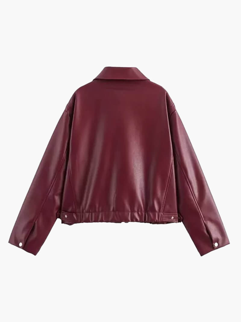 Veste en cuir Romy