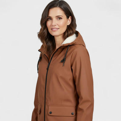Astrid - Parka imperméable doublé en polaire