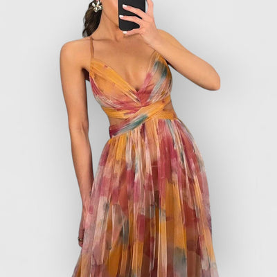 Verity - Robe longue à imprimé floral