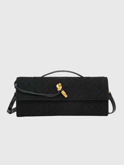 Cerise | Pochette en Suède Intrecciato de Luxe