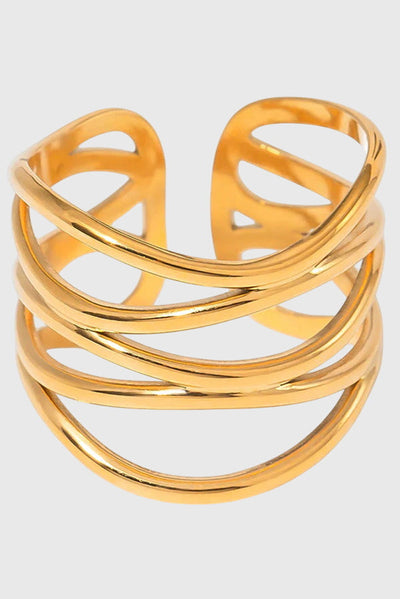 Catalina | Bague en Acier Inoxydable Élégante