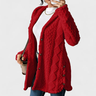 Katerina - Cardigan Manteau à Capuche Chaud