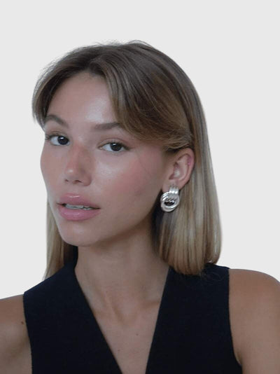 Connie | Boucles d'Oreilles en Nœud