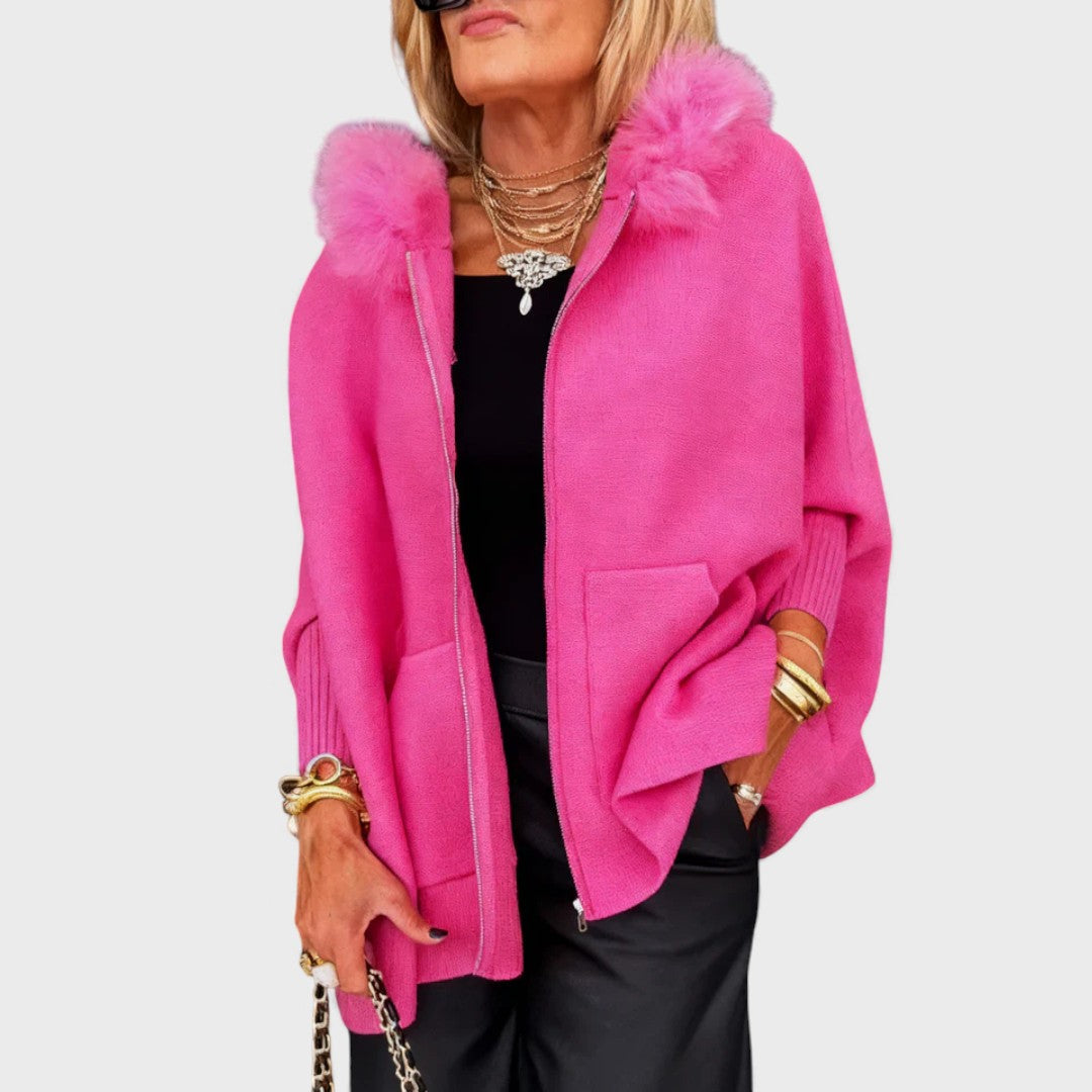 Lirya - Cardigan court moderne et décontracté