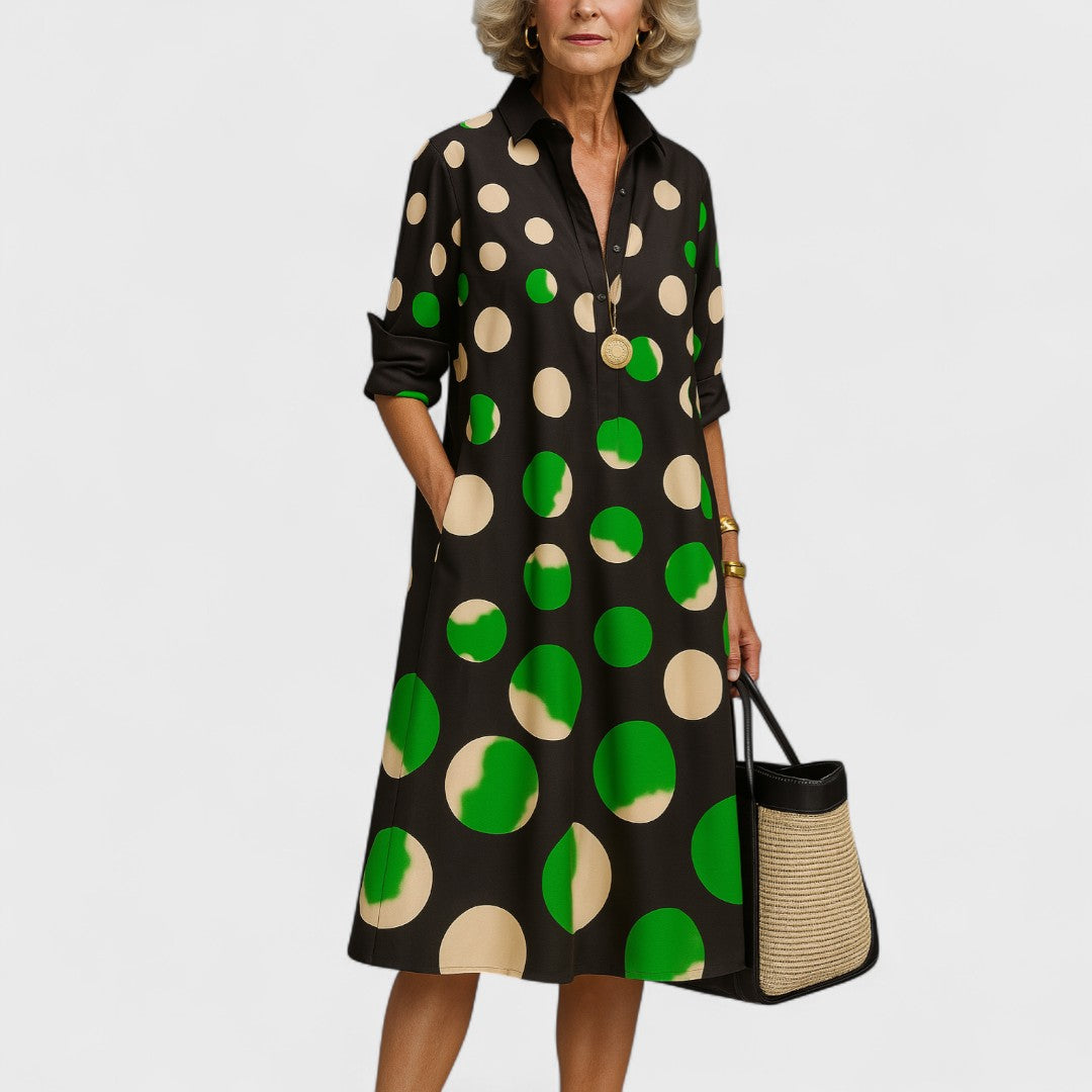 Daniela - Robe midi de luxe pour une élégance sans effort