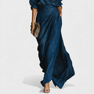 Nayla - Robe plissée élégante